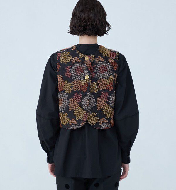 TOMORROWLAND collection「クレぺフルール フロンタブルジレ」|ベスト・ジレ|