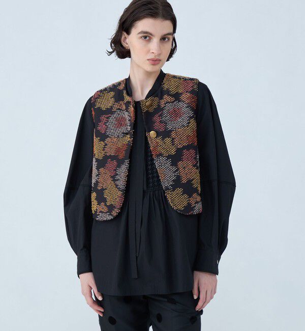 TOMORROWLAND collection「クレぺフルール フロンタブルジレ」|ベスト・ジレ|