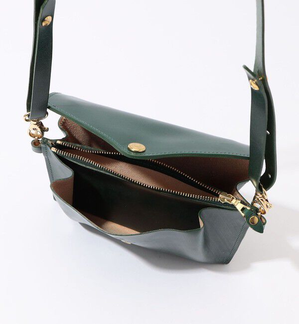 TOMORROWLAND GOODS「GLENROYAL ブライドルレザー ショルダーミニバッグ」|ショルダー・メッセンジャー|