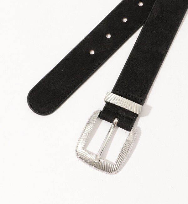 TOMORROWLAND GOODS「AMBOISE NABUK レザーベルト」|ベルト|