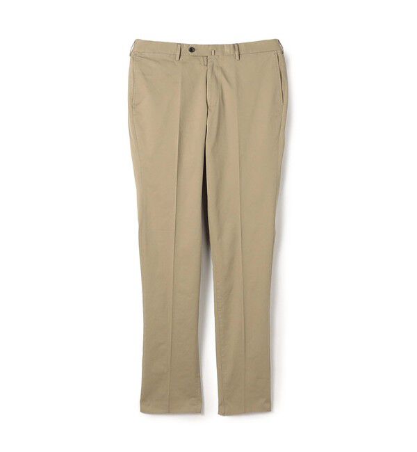 TOMORROWLAND MENS「アイスコットンチノ スリムパンツ」|チノ|43 ベージュ