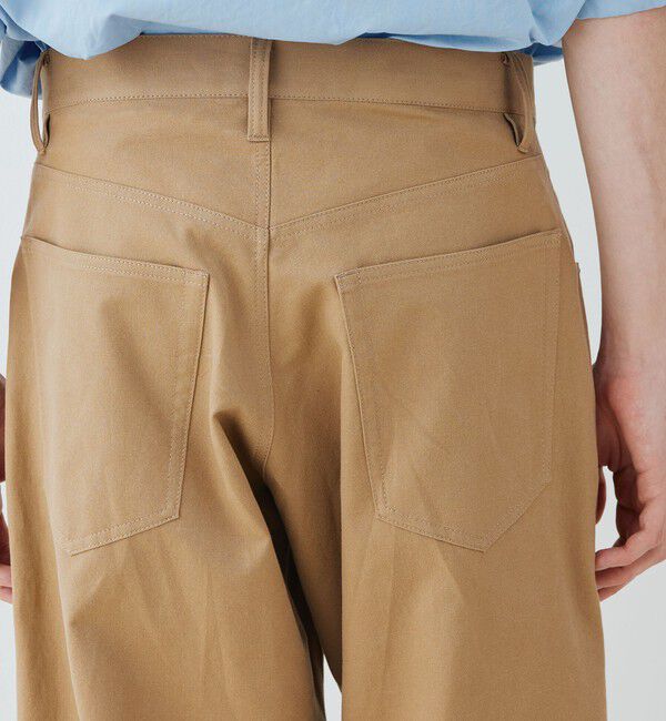 GALERIE VIE「ノンマーセライズドコットン５ポケットパンツ」|チノ|