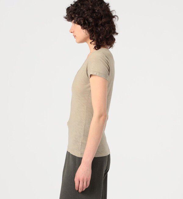 JAMES PERSE「スラブジャージー ＶネックＴシャツ WUA3695」|Tシャツ・カットソー|