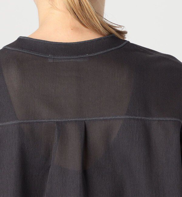 GALERIE VIE「コンパクトラッセル クルーネックカーディガン」|カーディガン|