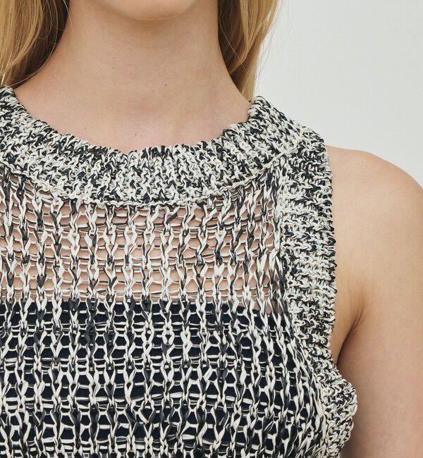 DES PRES「 ペーパーテープヤーン　タンクトップ」|ニット・セーター|