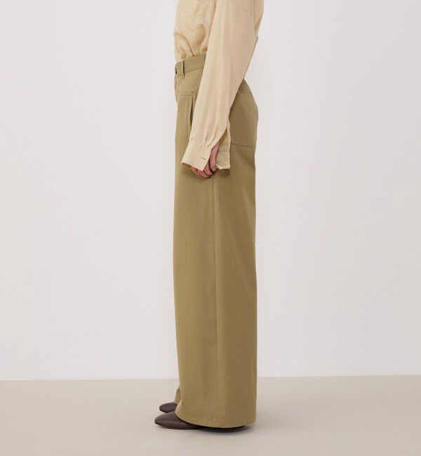 GALERIE VIE「モイストコットン セミワイドパンツ」|その他|