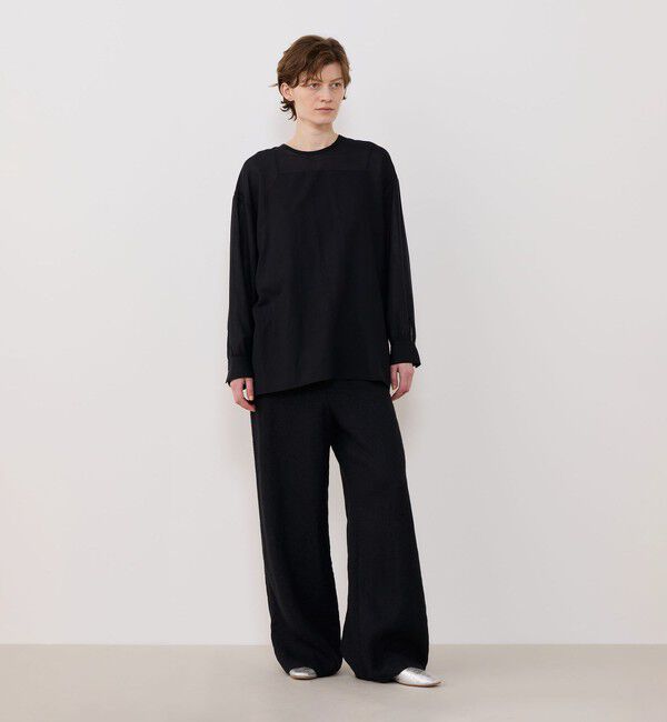 GALERIE VIE「ブラッシュドリネン リラックスフィットパンツ」|その他|