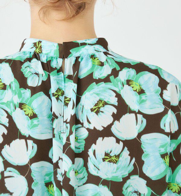 Ballsey「フェザリーフラワープリント ティアードワンピース」|ワンピース|