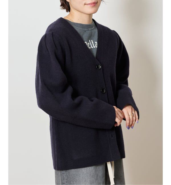  「ROYAL FELT KNIT ジャケット」|ニット・セーター|ネイビー