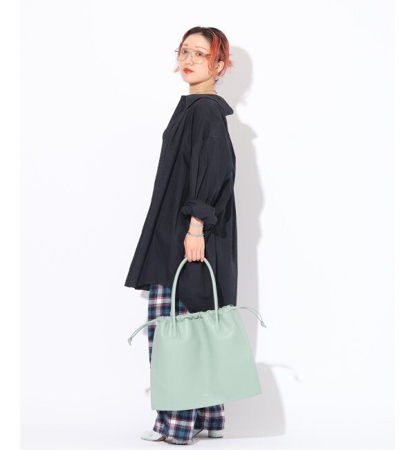  「【blancle/ ブランクレ】別注 S.LETHER  Big purse tote」|トートバッグ|
