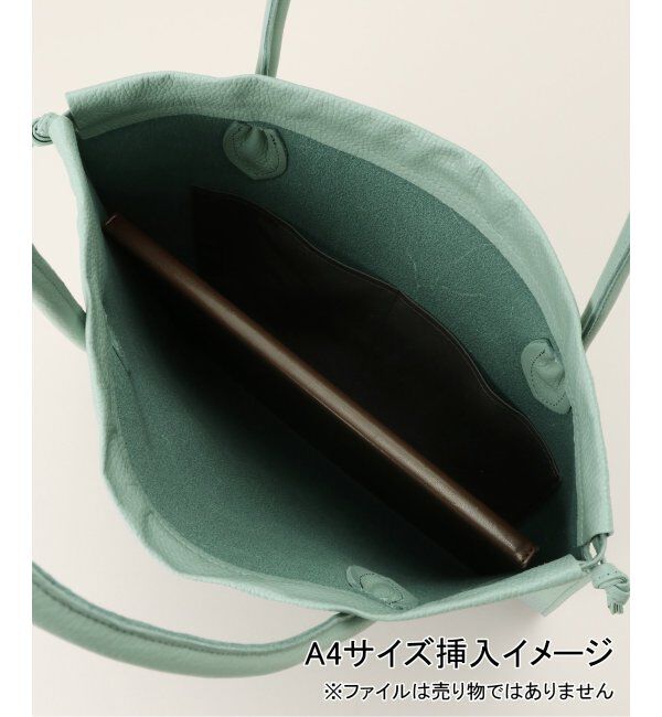  「【blancle/ ブランクレ】別注 S.LETHER  Big purse tote」|トートバッグ|