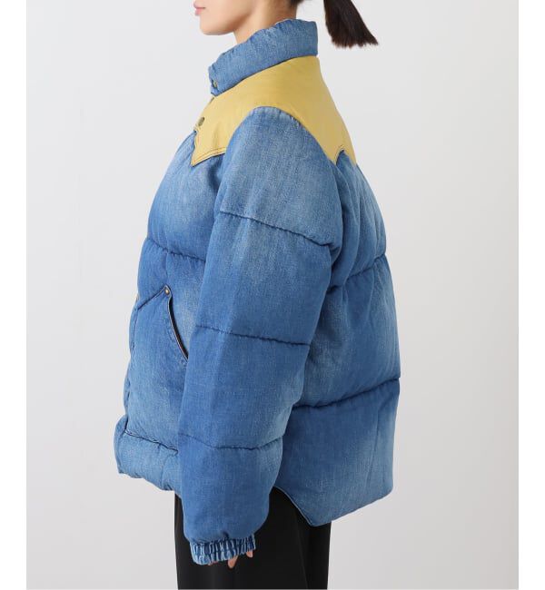  「ROCKY MOUNTAIN FEATHERBED DOWN JACKET DENIM 210-242-12：ダウンジャケット」|ダウン|