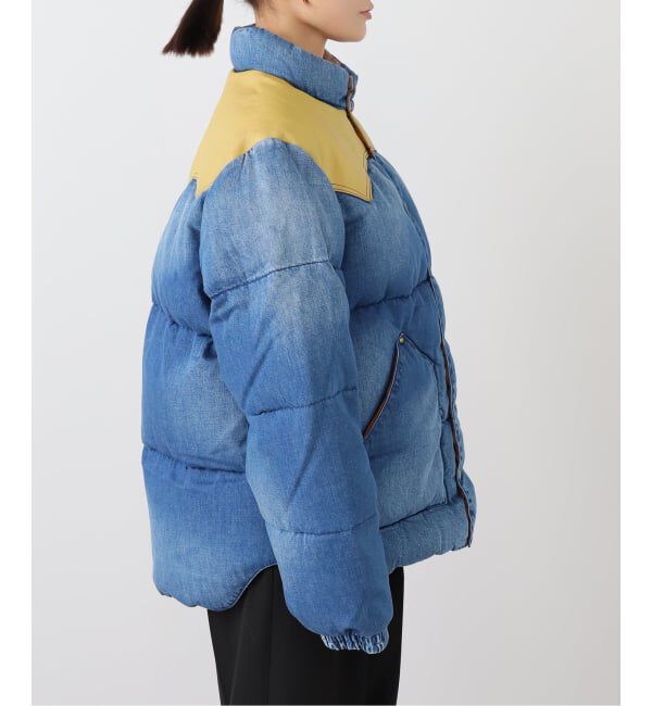  「ROCKY MOUNTAIN FEATHERBED DOWN JACKET DENIM 210-242-12：ダウンジャケット」|ダウン|