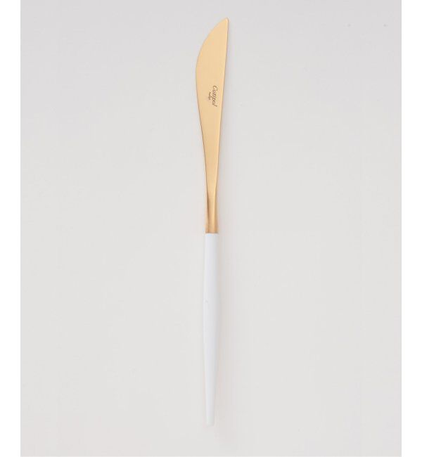 journal standard Furniture「【Cutipol/クチポール】GOA ディナーナイフ ホワイト&times;ゴールド」|食器・キッチングッズ|