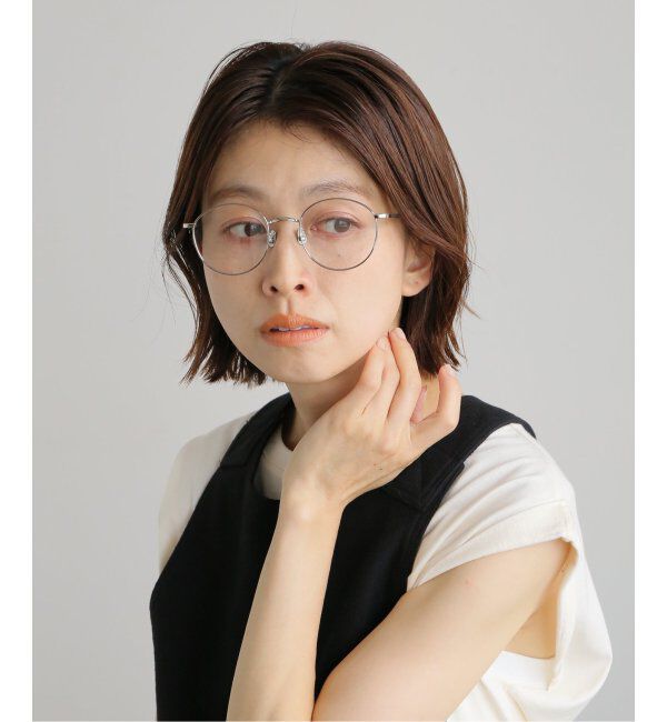 EYETHINK「BLANC.. 別注 B0016 SILVER- CLEAR ex Optical」|メガネ|