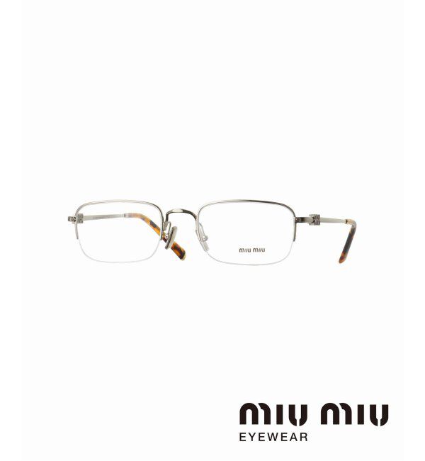 EYETHINK「MIU MIU 52WV GO Optical」|メガネ|ゴールド