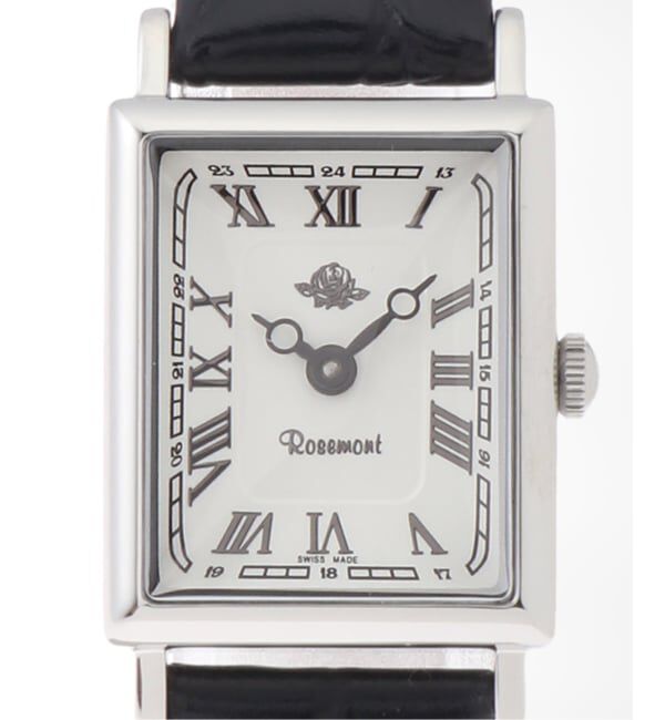 HIROB「Rosemont  NS012-SWR BBK Silver」|腕時計|