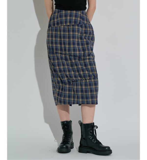 JOINT WORKS「ANNA SUI NYC チェックシャーリングスカート」|スカート|