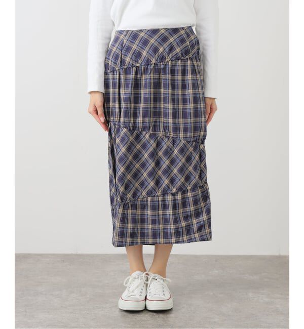 JOINT WORKS「ANNA SUI NYC チェックシャーリングスカート」|スカート|