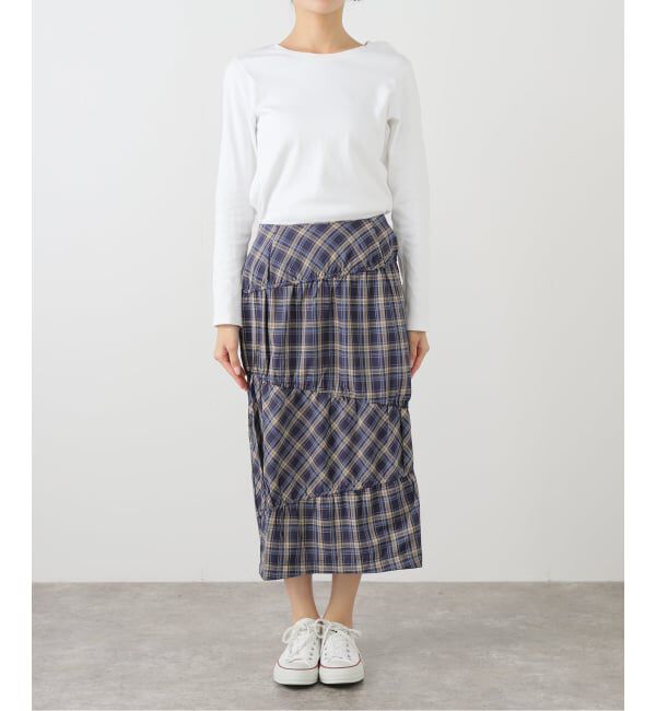JOINT WORKS「ANNA SUI NYC チェックシャーリングスカート」|スカート|