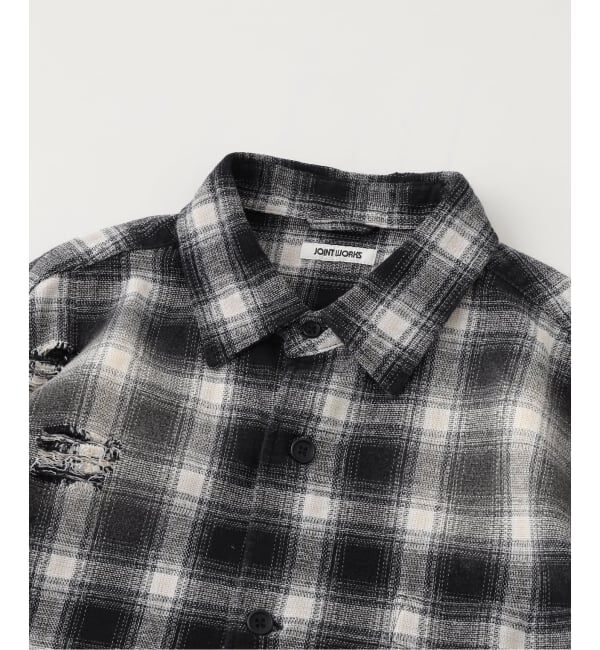 JOINT WORKS「J ダメージオンブレーシャツ」|シャツ・ブラウス|