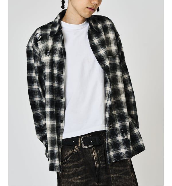 JOINT WORKS「J ダメージオンブレーシャツ」|シャツ・ブラウス|