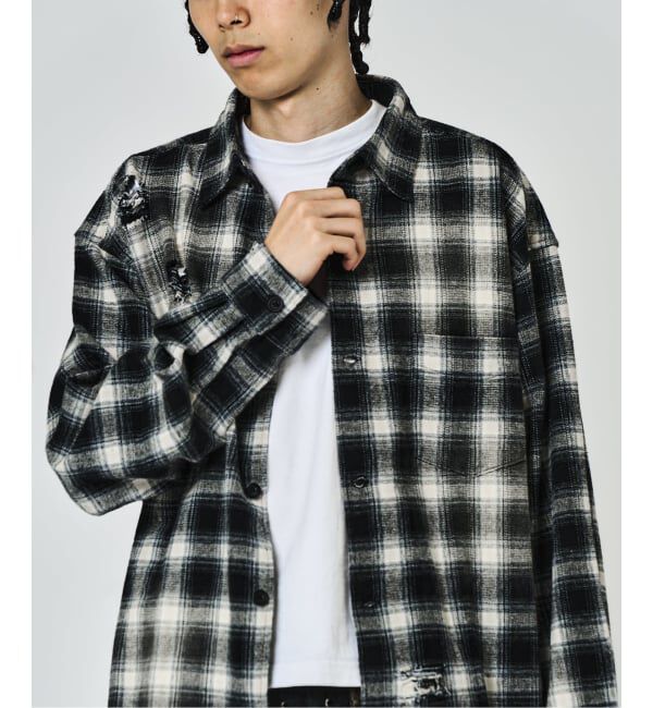 JOINT WORKS「J ダメージオンブレーシャツ」|シャツ・ブラウス|