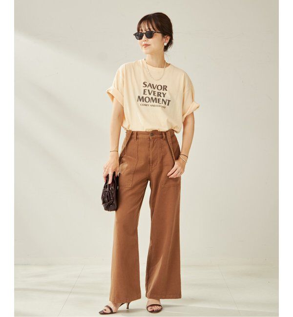 Plage「SAVOR EVERY MOMENT Tシャツ」|Tシャツ・カットソー|