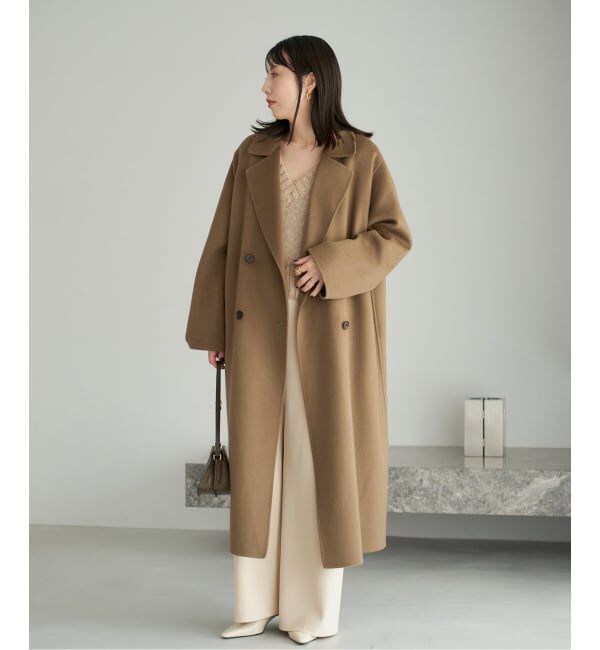 Plage Hamilton　ロングコート　カーキ　38 HAMILTON PEA コート（Plage）｜ルミネのファッション通販アイルミネ<i