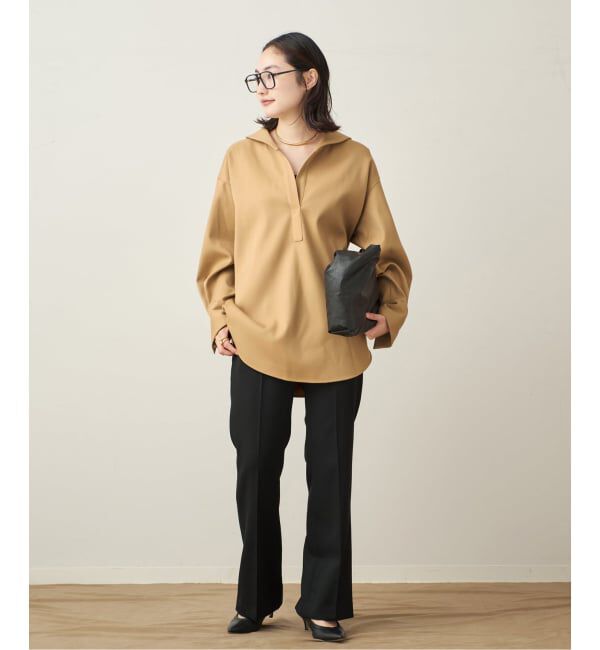 Plage「ダブルクロスフォルム ブラウス」|シャツ・ブラウス|