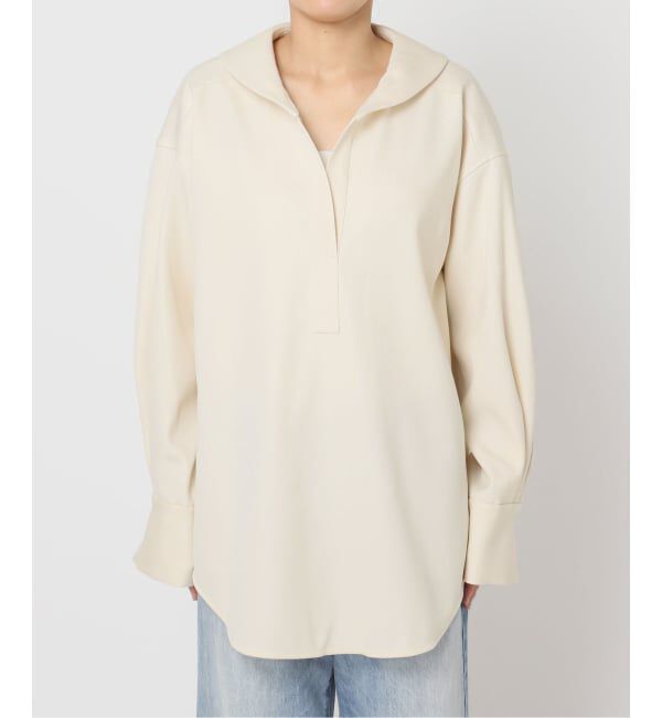 Plage「ダブルクロスフォルム ブラウス」|シャツ・ブラウス|