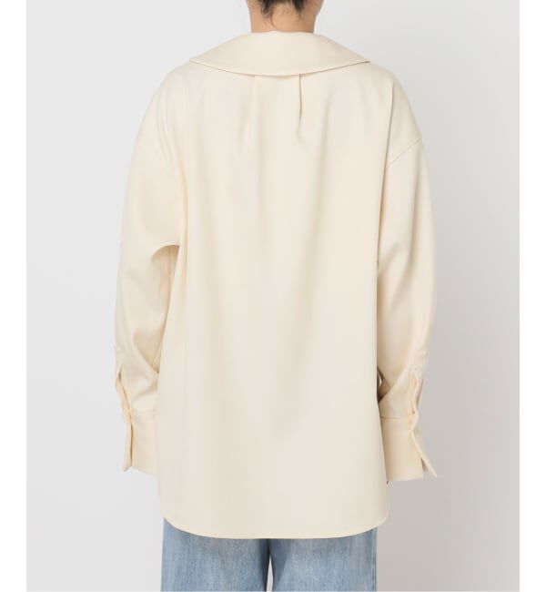 Plage「ダブルクロスフォルム ブラウス」|シャツ・ブラウス|
