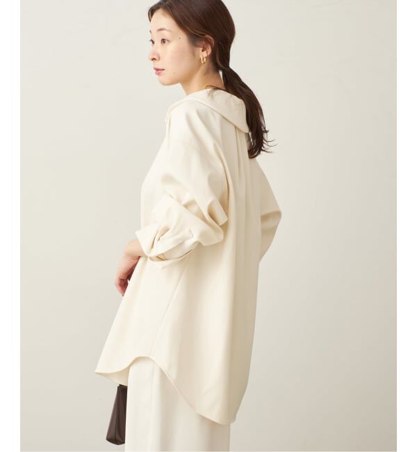 Plage「ダブルクロスフォルム ブラウス」|シャツ・ブラウス|