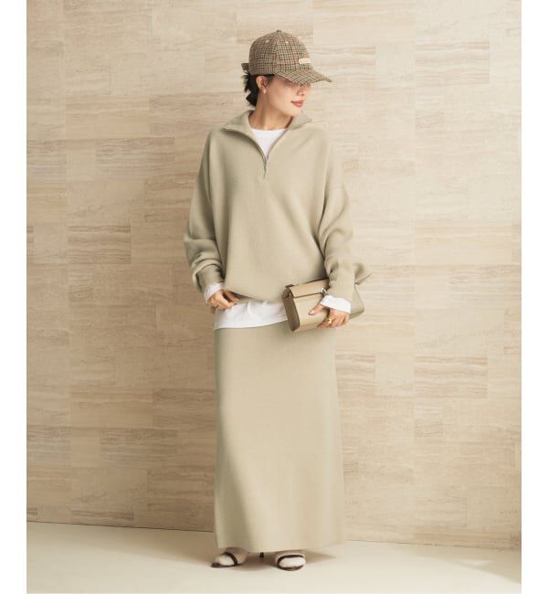 Plage「《一部店舗・WEB限定》スムース ロングスカート」|スカート|