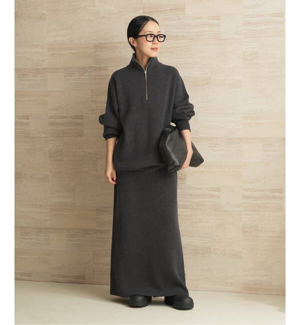 Plage「《一部店舗・WEB限定》スムース ロングスカート」|スカート|