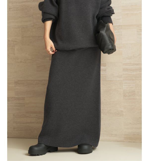 Plage「《一部店舗・WEB限定》スムース ロングスカート」|スカート|
