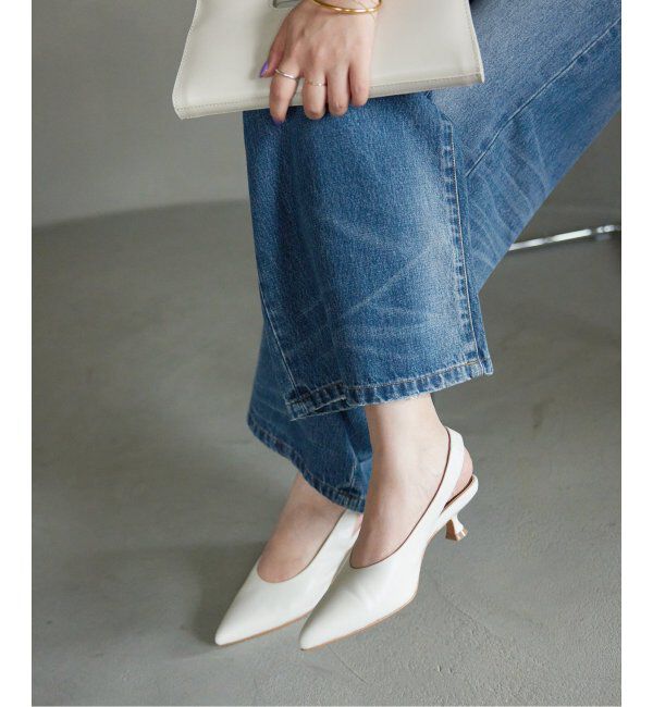 SLOBE IENA「SLOBE バッグスリングパンプス」|パンプス|