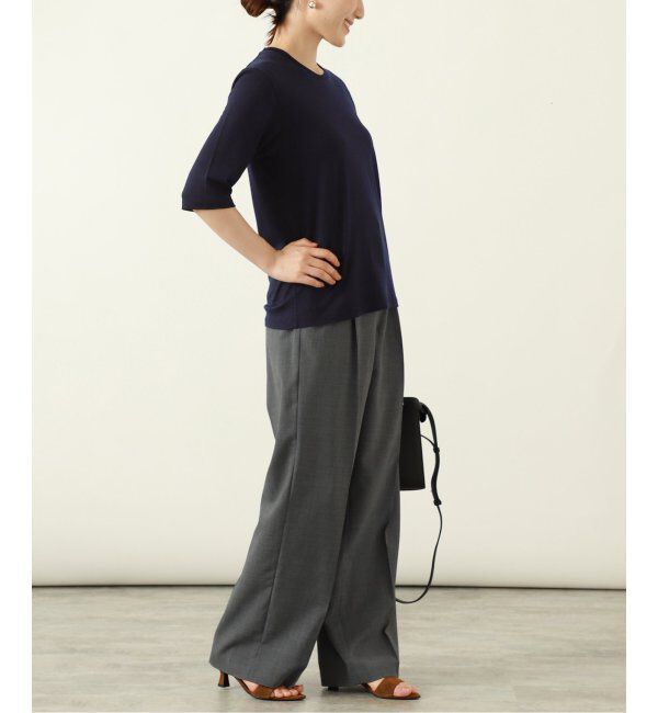 VERMEIL par iena「wool 100 jersey Tシャツ」|Tシャツ・カットソー|