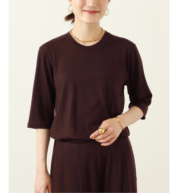 VERMEIL par iena「wool 100 jersey Tシャツ」|Tシャツ・カットソー|