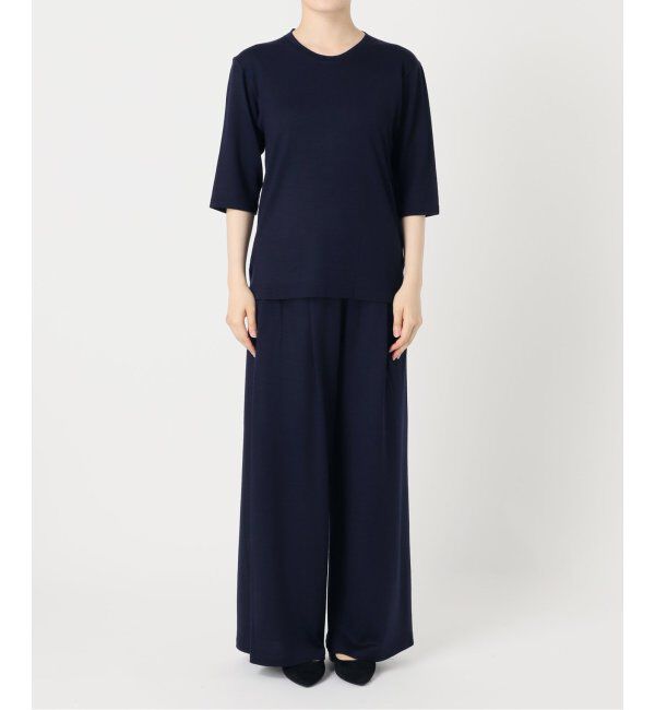 VERMEIL par iena「wool 100 jersey Tシャツ」|Tシャツ・カットソー|