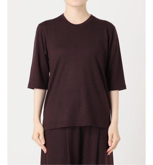 VERMEIL par iena「wool 100 jersey Tシャツ」|Tシャツ・カットソー|
