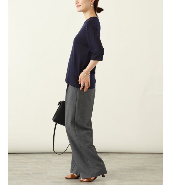 VERMEIL par iena「wool 100 jersey Tシャツ」|Tシャツ・カットソー|