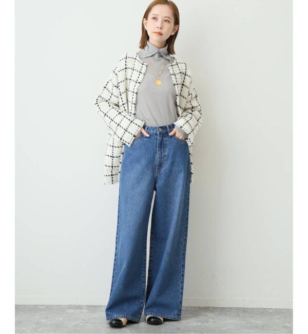 SLOBE IENA「《追加》MILLER/ミラー SLOBE別注 SHEER RIB タートルネック」|Tシャツ・カットソー|