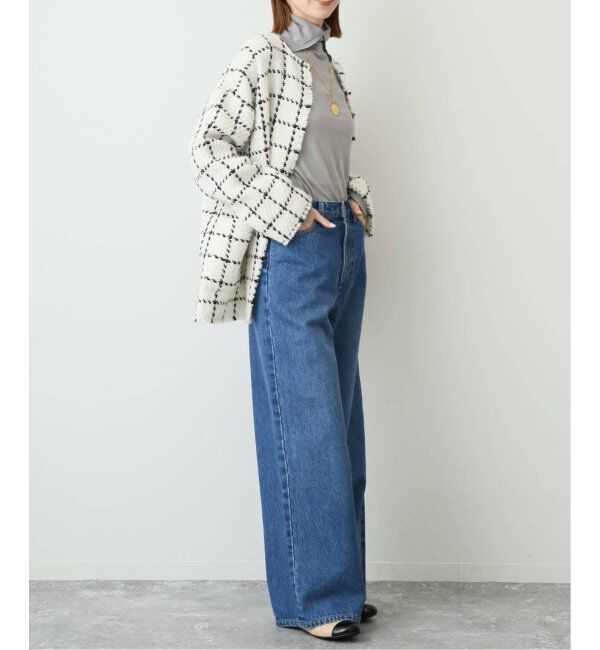 SLOBE IENA「《追加》MILLER/ミラー SLOBE別注 SHEER RIB タートルネック」|Tシャツ・カットソー|