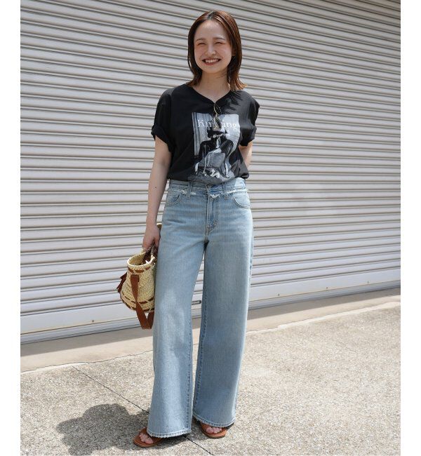 SLOBE IENA「Levi&rsquo;s/リーバイス SLOBE別注 XL straight デニムパンツ」|デニム|