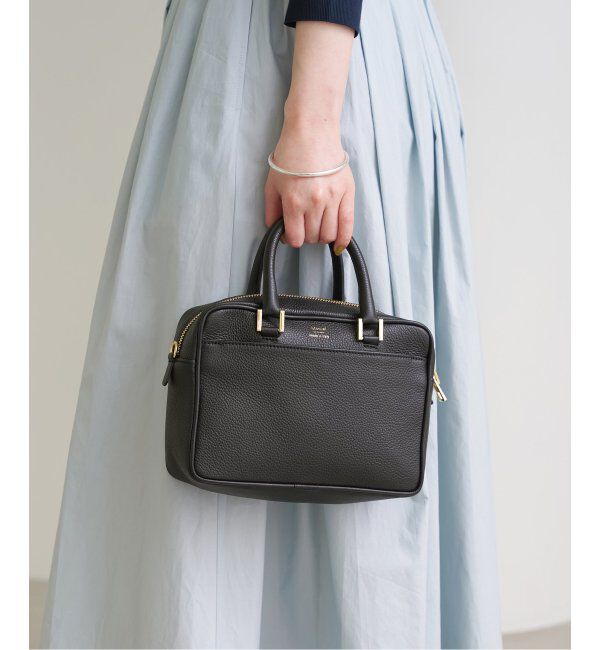 IENA「《追加5》Manuel MILANO/マニュエルミラノ 別注 レザーバッグ MIDI」|ハンドバッグ|
