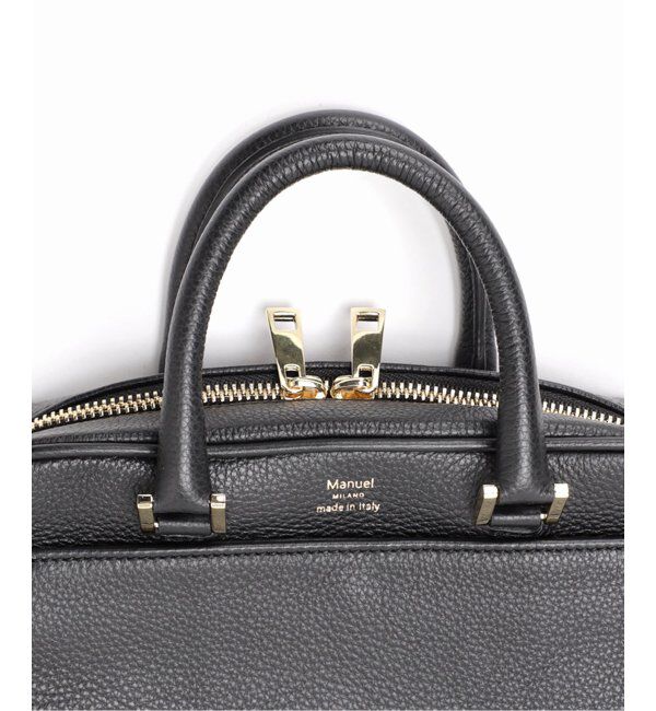 IENA「《追加5》Manuel MILANO/マニュエルミラノ 別注 レザーバッグ MIDI」|ハンドバッグ|