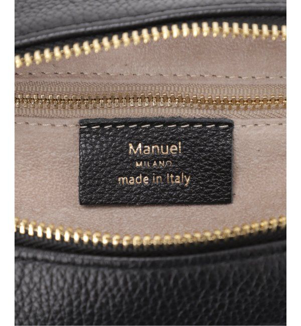 IENA「《追加5》Manuel MILANO/マニュエルミラノ 別注 レザーバッグ MIDI」|ハンドバッグ|