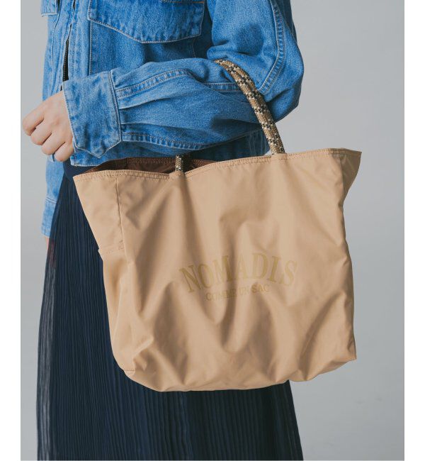 IENA「《WEB限定/追加》NOMADIS/ノマディス 別注 SAC WIDE リバーシブルトートバッグ」|トートバッグ|