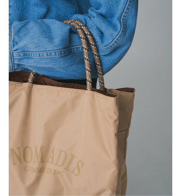 IENA「《WEB限定/追加》NOMADIS/ノマディス 別注 SAC WIDE リバーシブルトートバッグ」|トートバッグ|